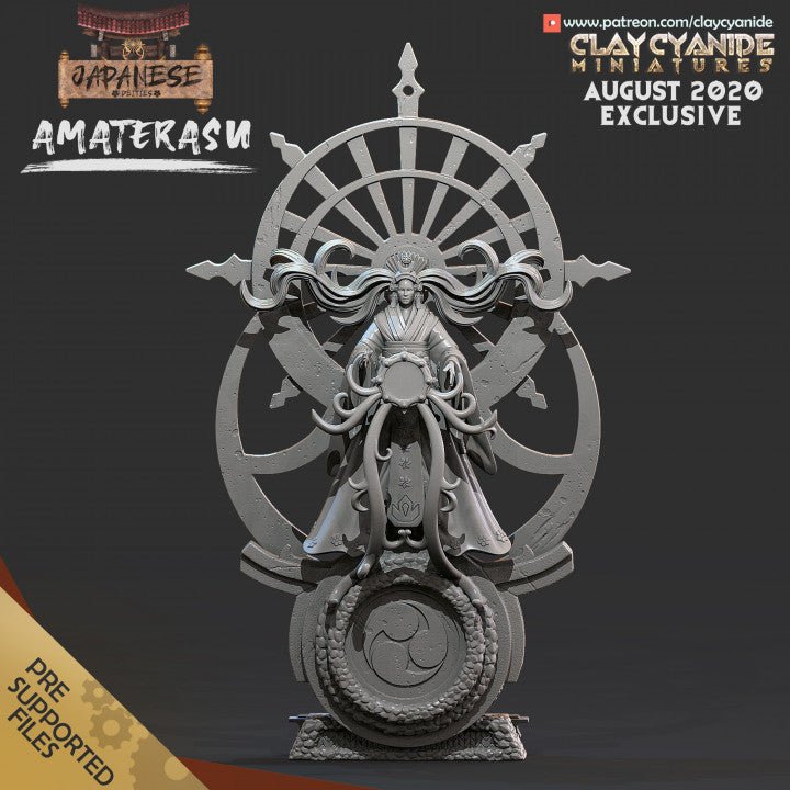 Japanese Dieties - ClayCyanide - Dark Forge Arts