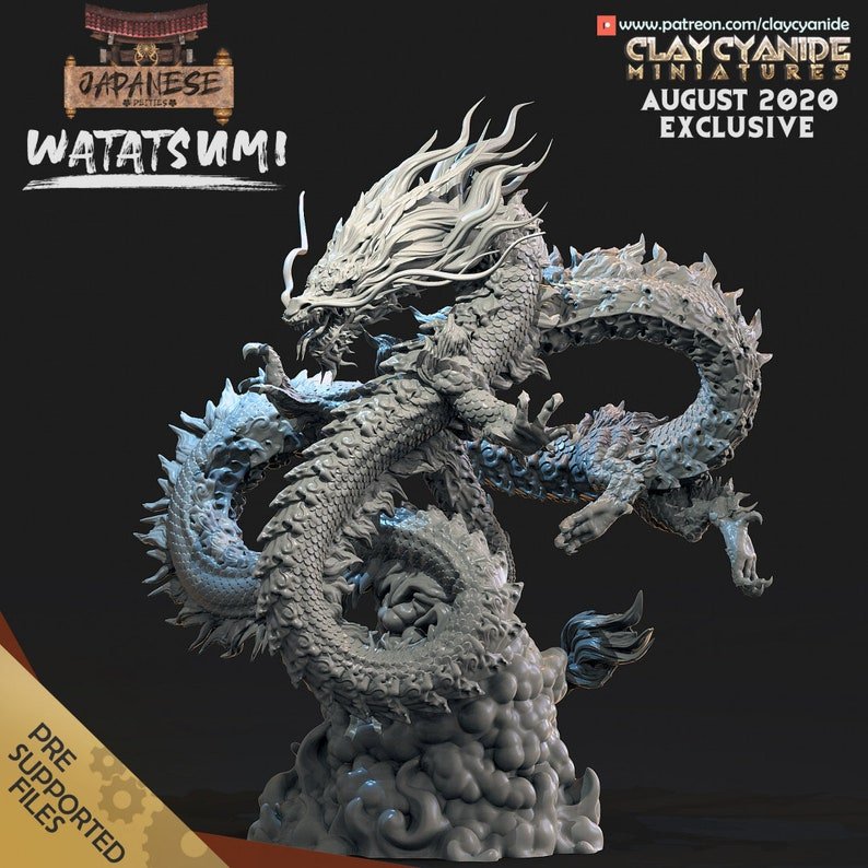 Japanese Dieties - ClayCyanide - Dark Forge Arts