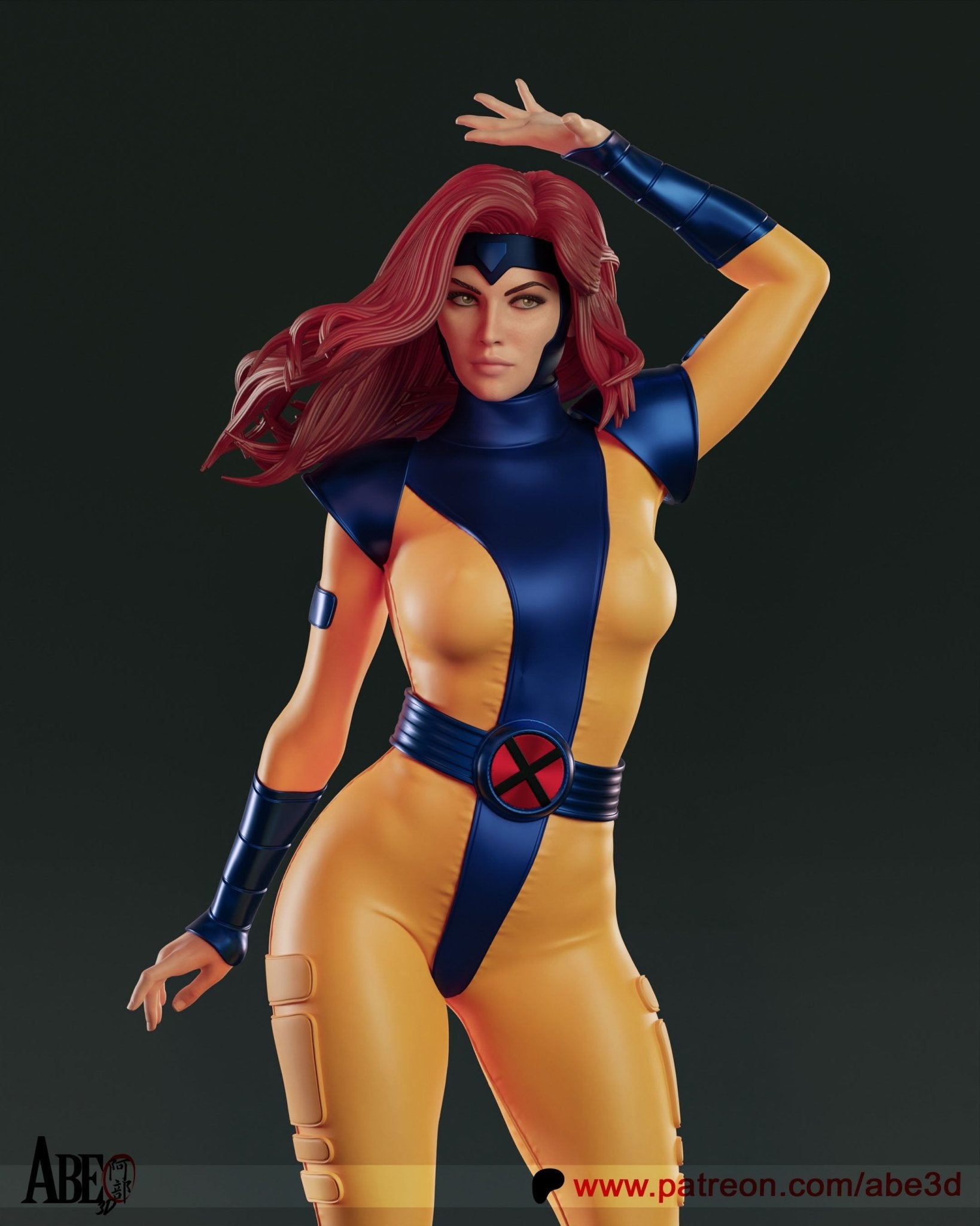 Jean Grey - Abe3D - Dark Forge Arts