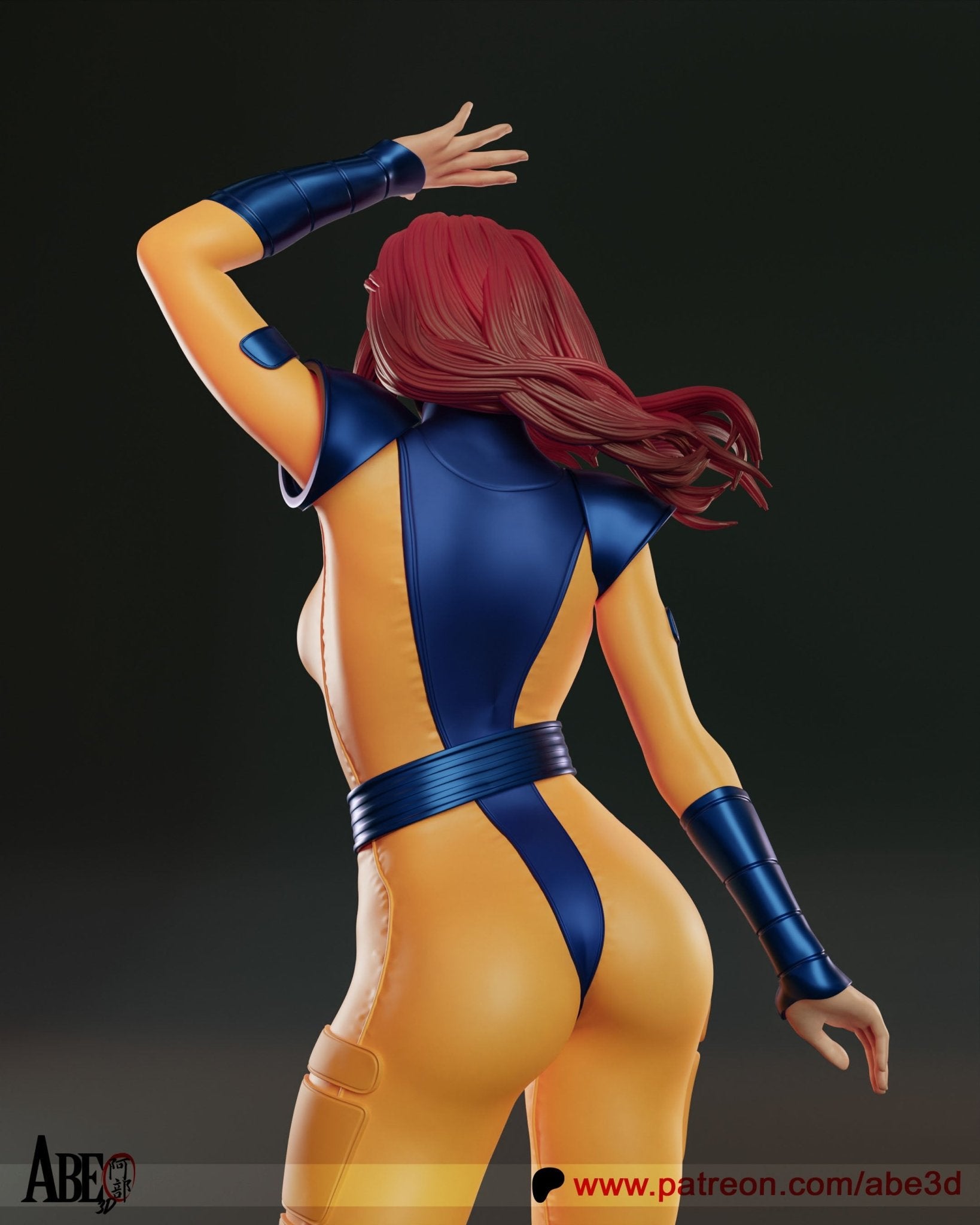 Jean Grey - Abe3D - Dark Forge Arts