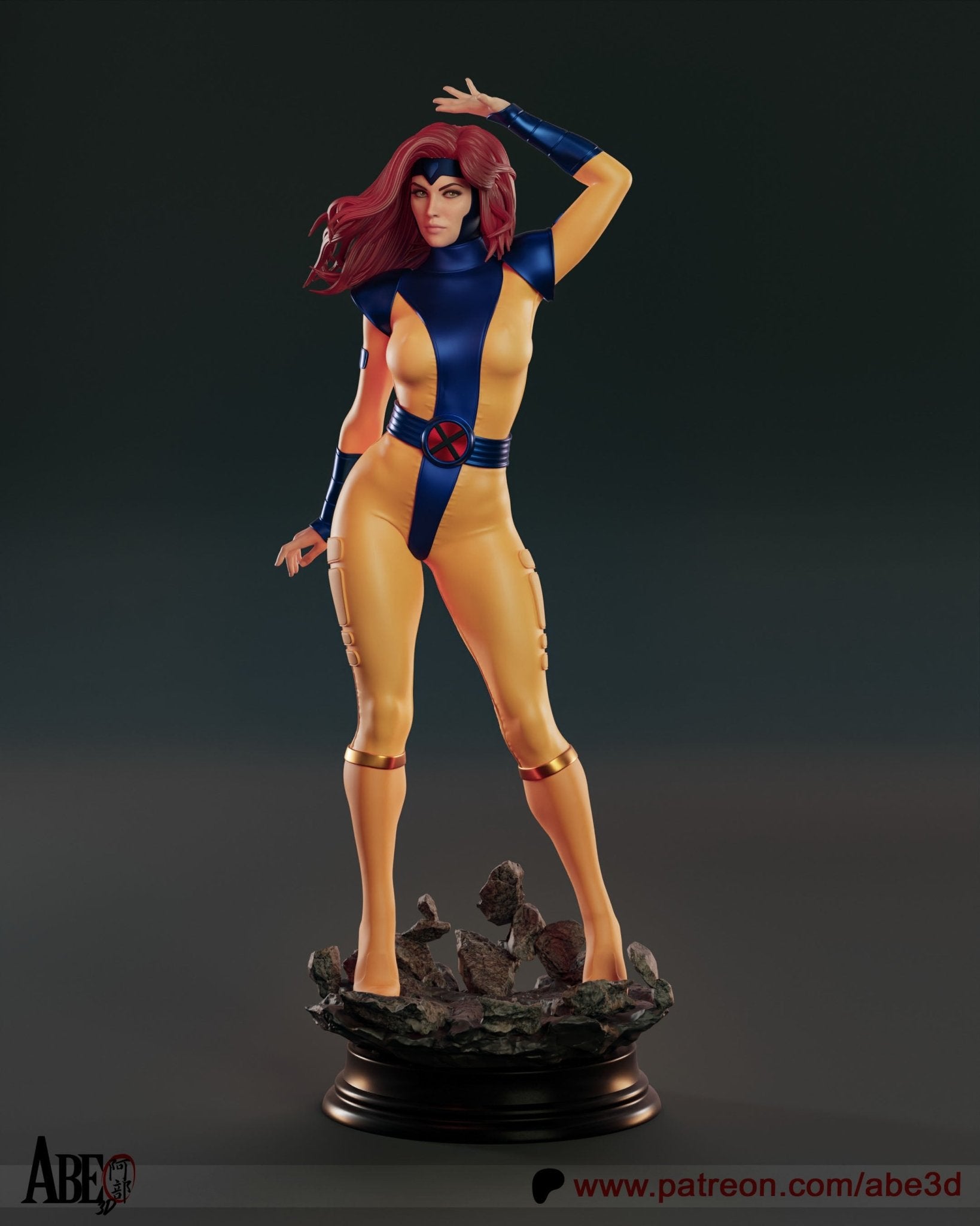 Jean Grey - Abe3D - Dark Forge Arts