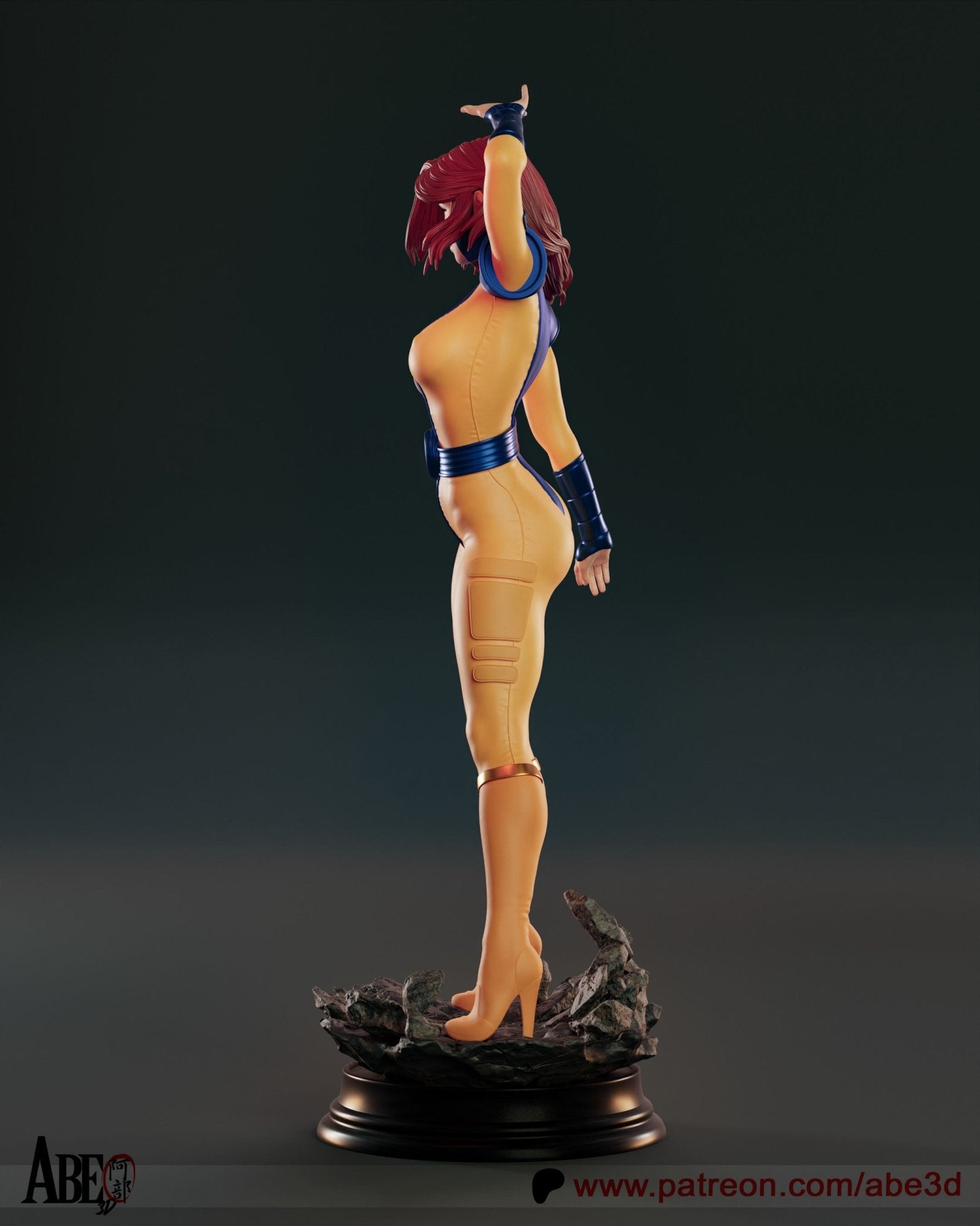 Jean Grey - Abe3D - Dark Forge Arts