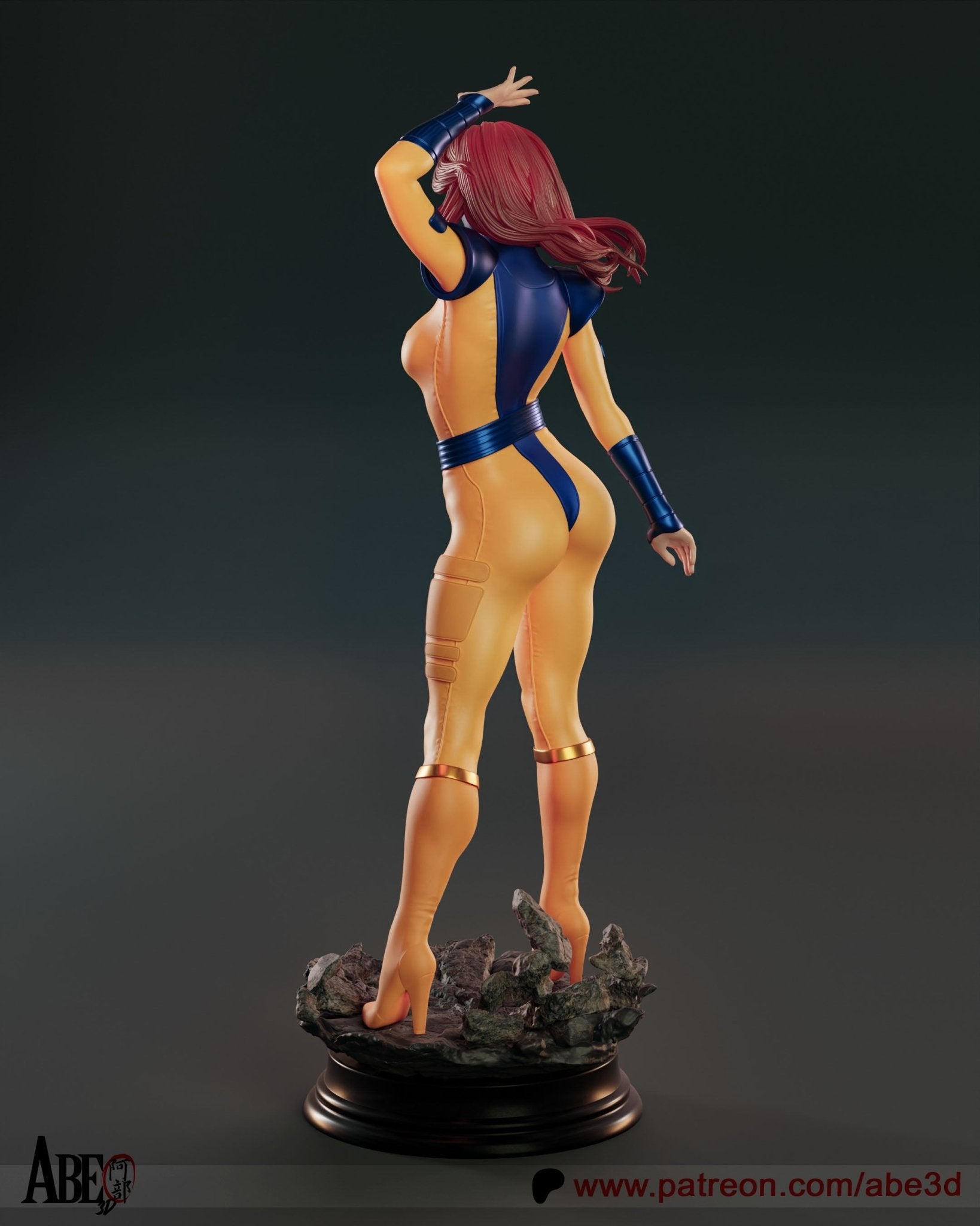 Jean Grey - Abe3D - Dark Forge Arts