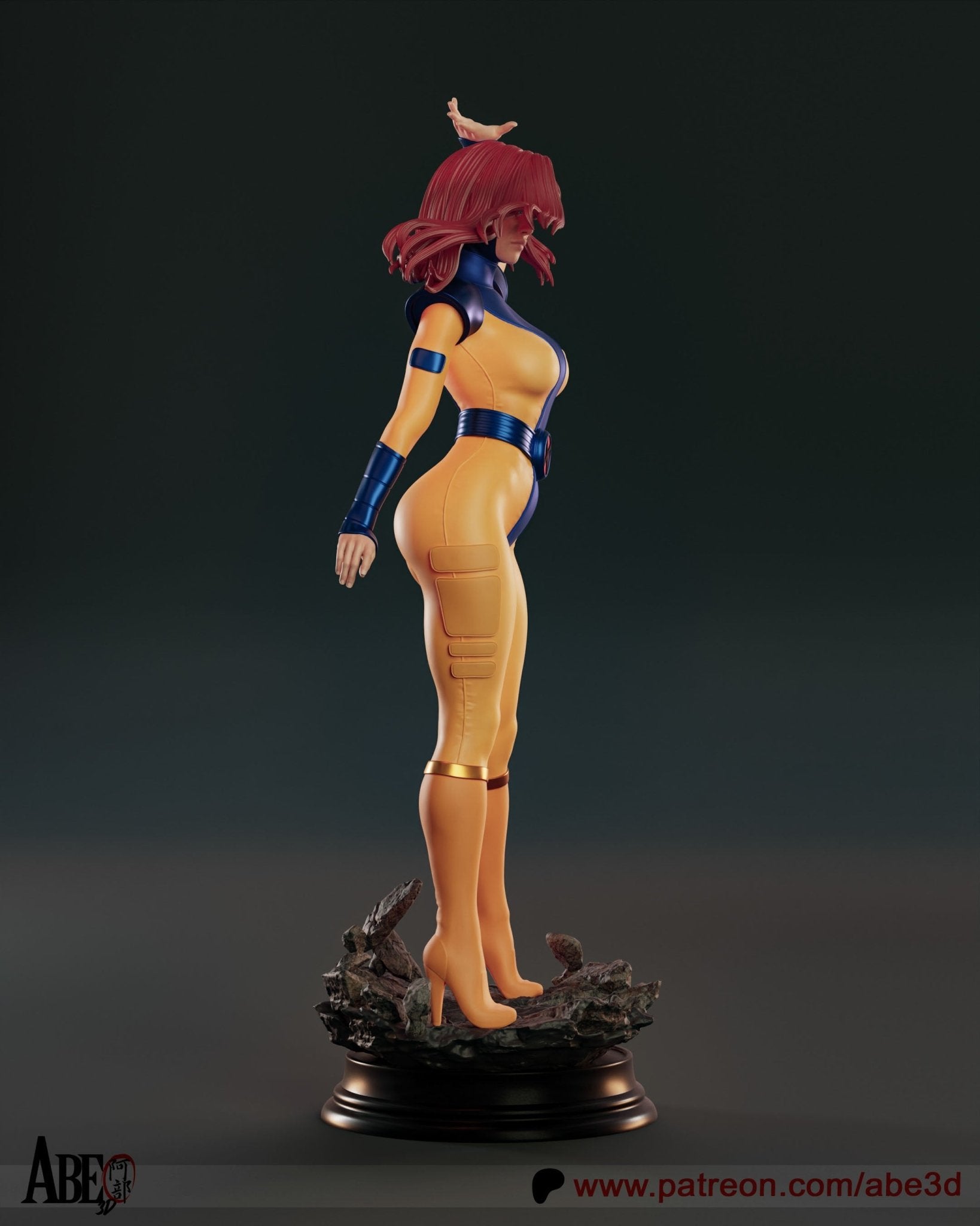 Jean Grey - Abe3D - Dark Forge Arts