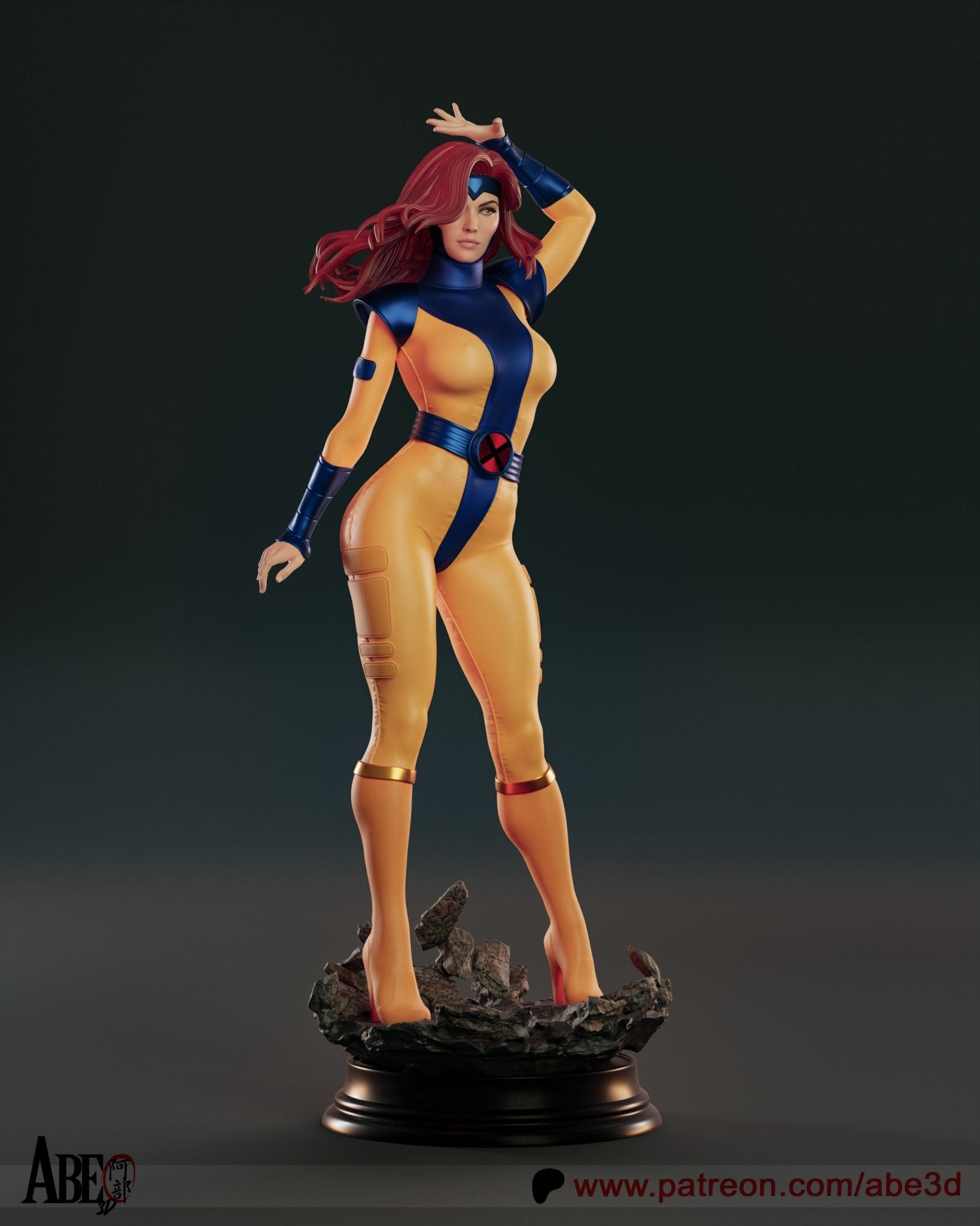 Jean Grey - Abe3D - Dark Forge Arts