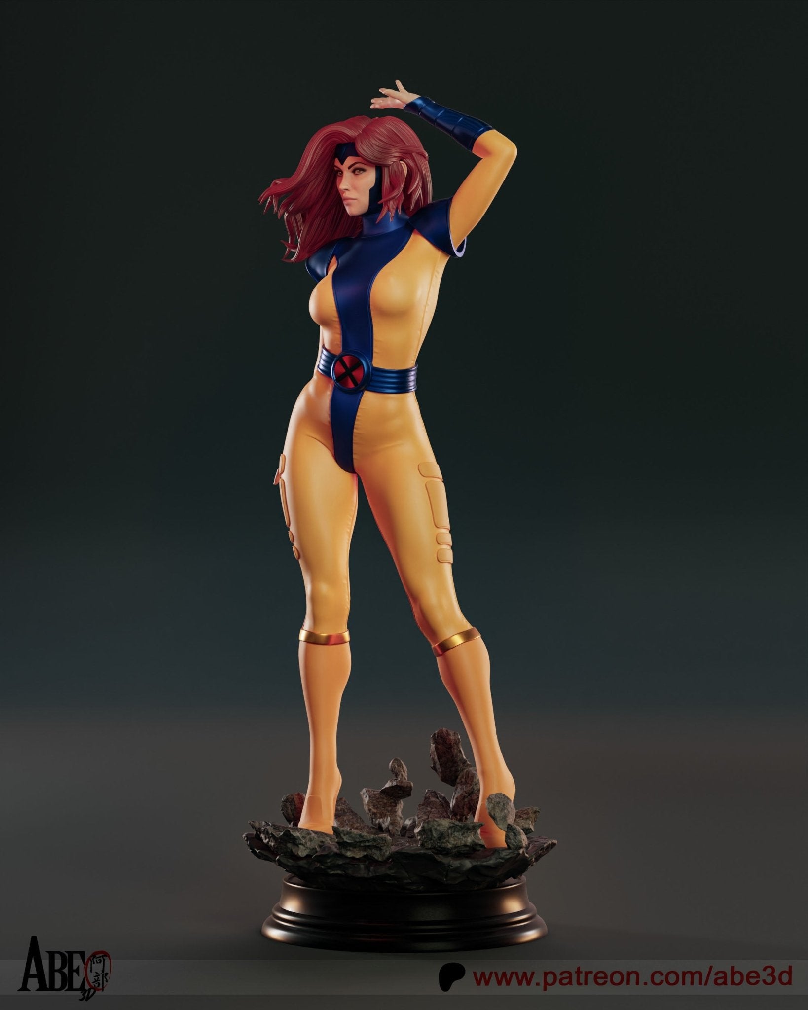 Jean Grey - Abe3D - Dark Forge Arts