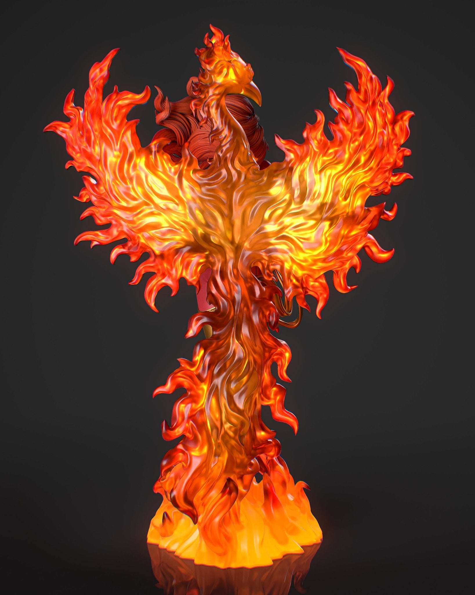Jean Grey Phoenix - CA 3D Studios - Dark Forge Arts