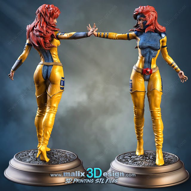 Jean Grey - Sanix3D - Dark Forge Arts