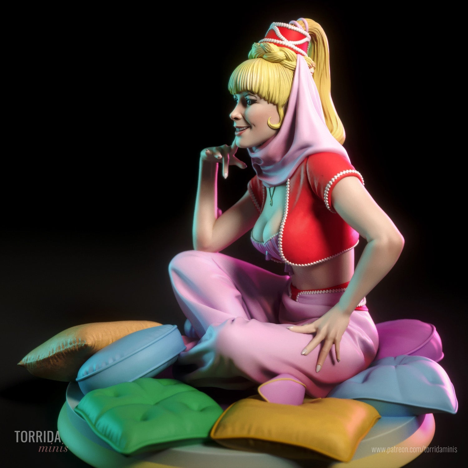 Jeannie - Torrida Minis - Dark Forge Arts