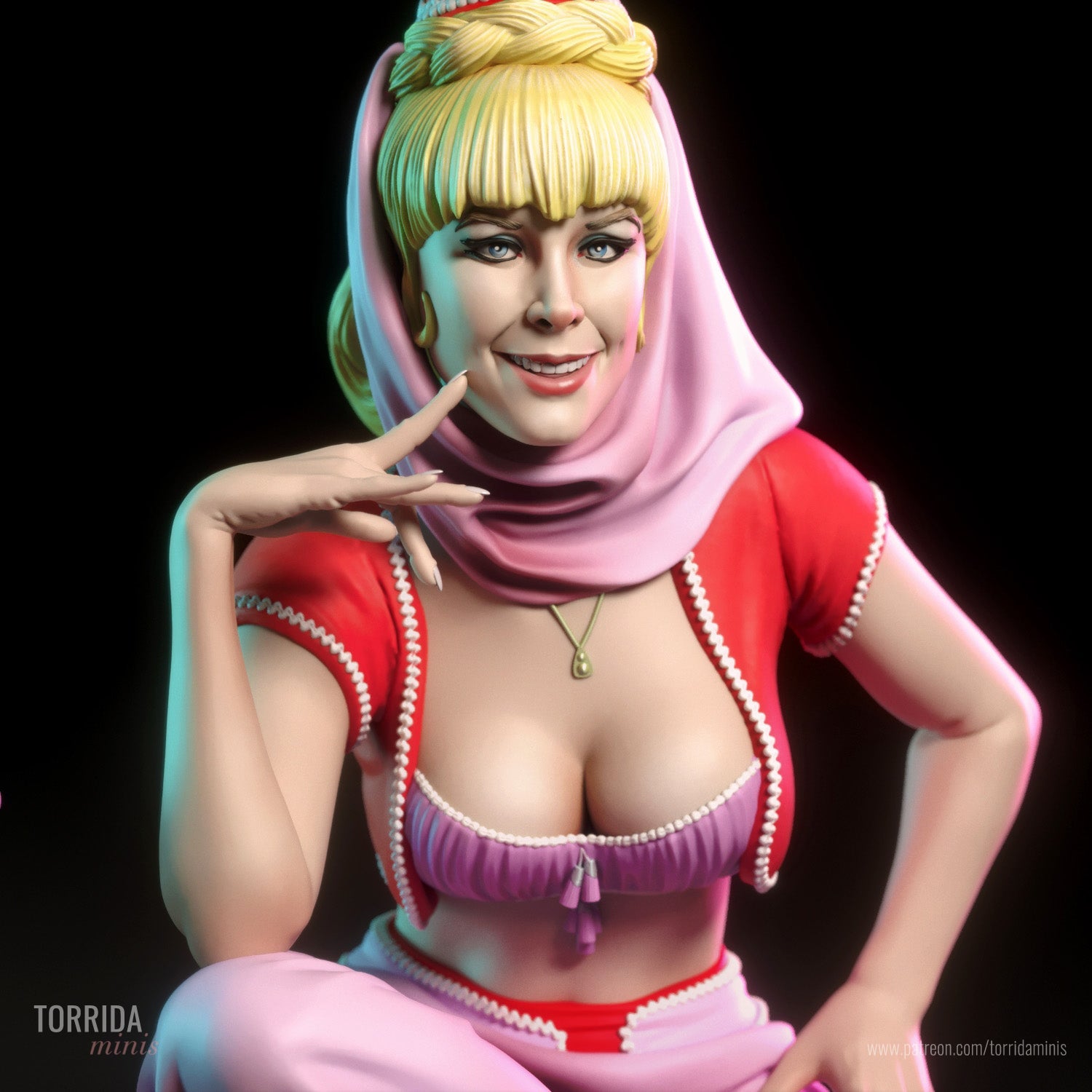 Jeannie - Torrida Minis - Dark Forge Arts