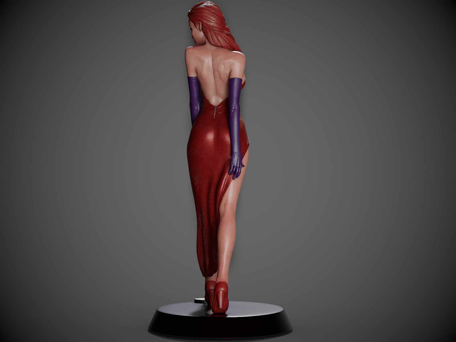 Jessica Rabbit - CA 3D Studios - Dark Forge Arts