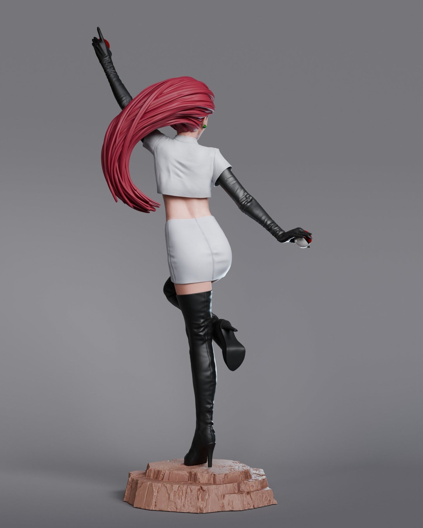 Jessie Pokemon - Abe3D - Dark Forge Arts