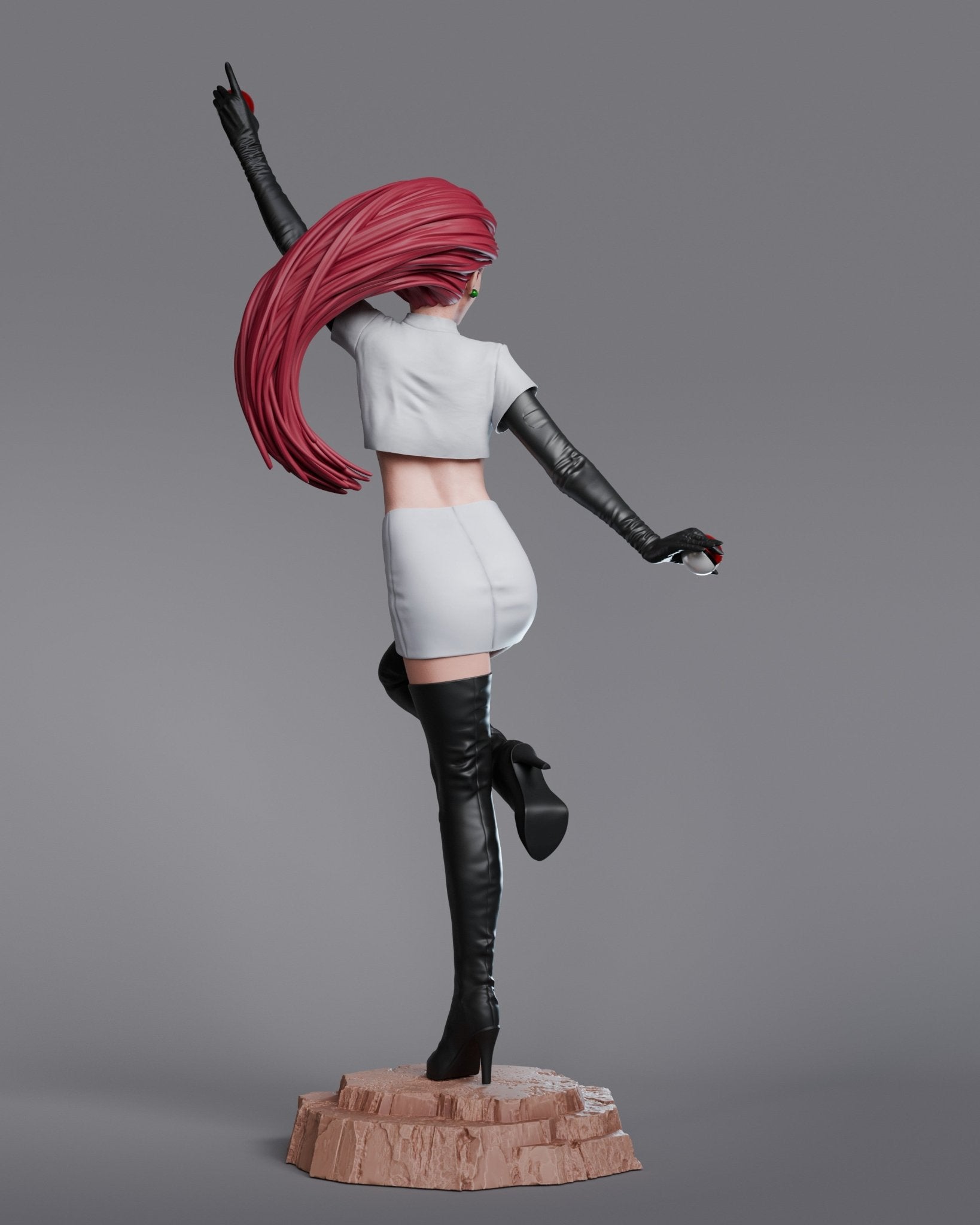 Jessie Pokemon - Abe3D - Dark Forge Arts