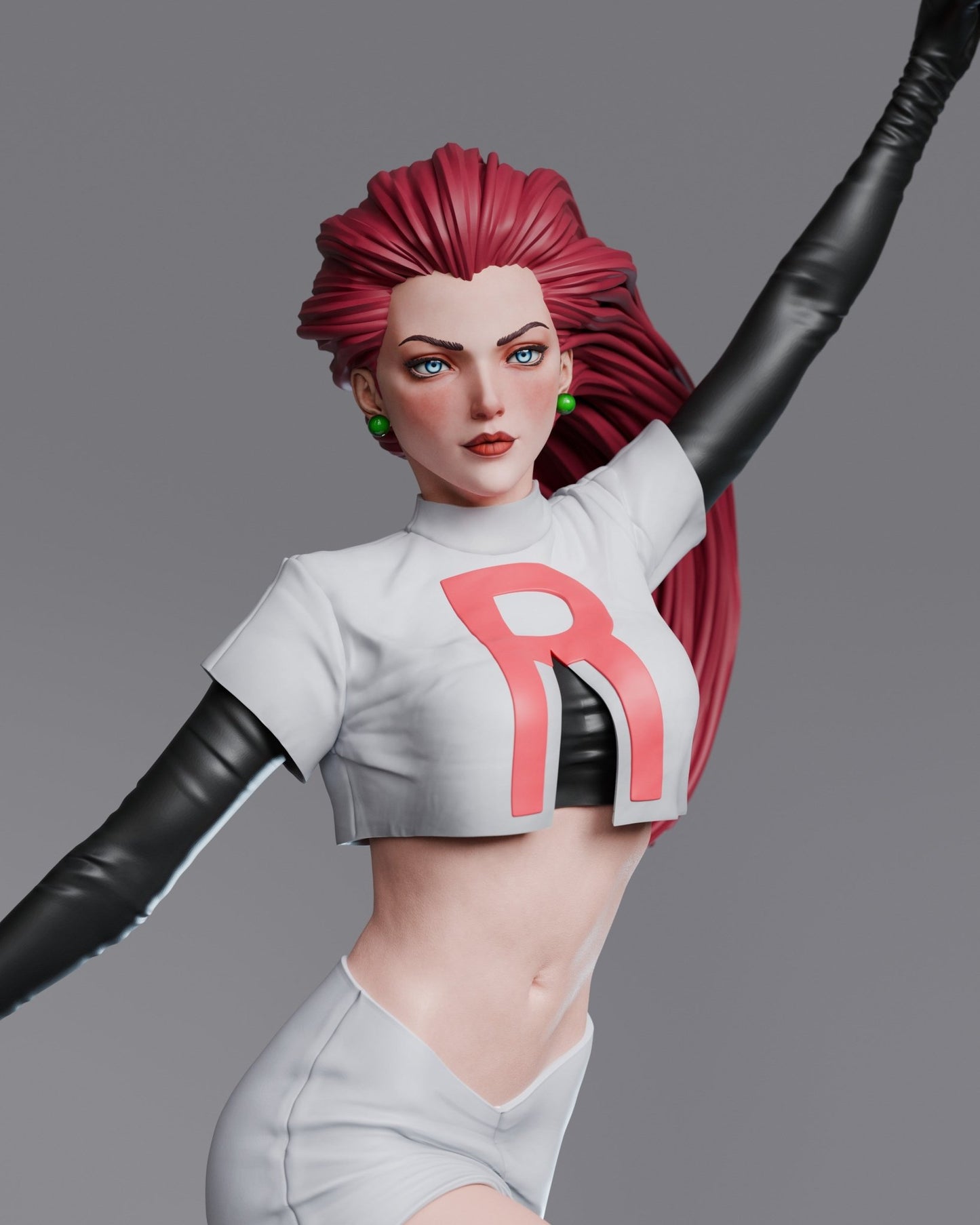 Jessie Pokemon - Abe3D - Dark Forge Arts