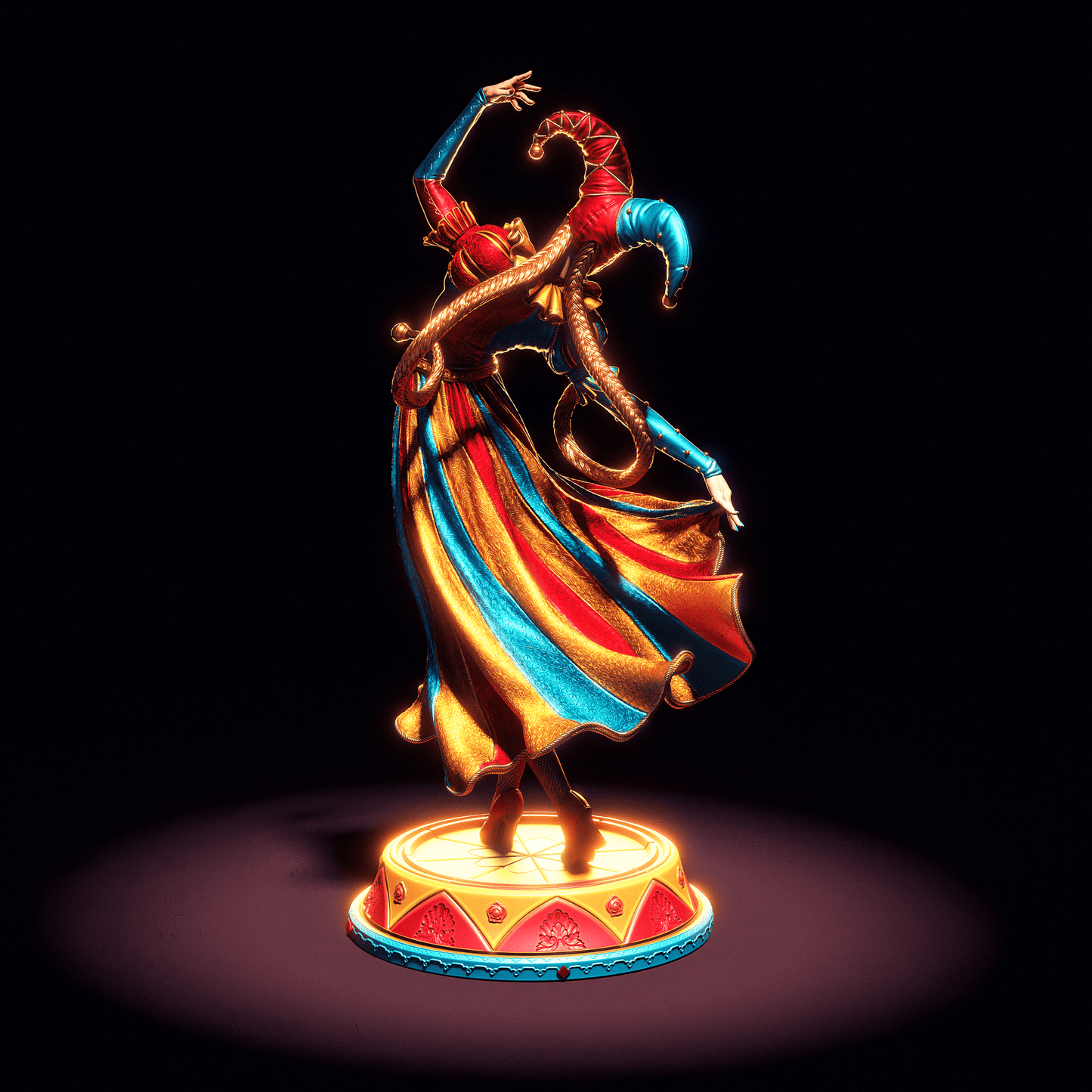 Jester - CA 3D Studios - Dark Forge Arts