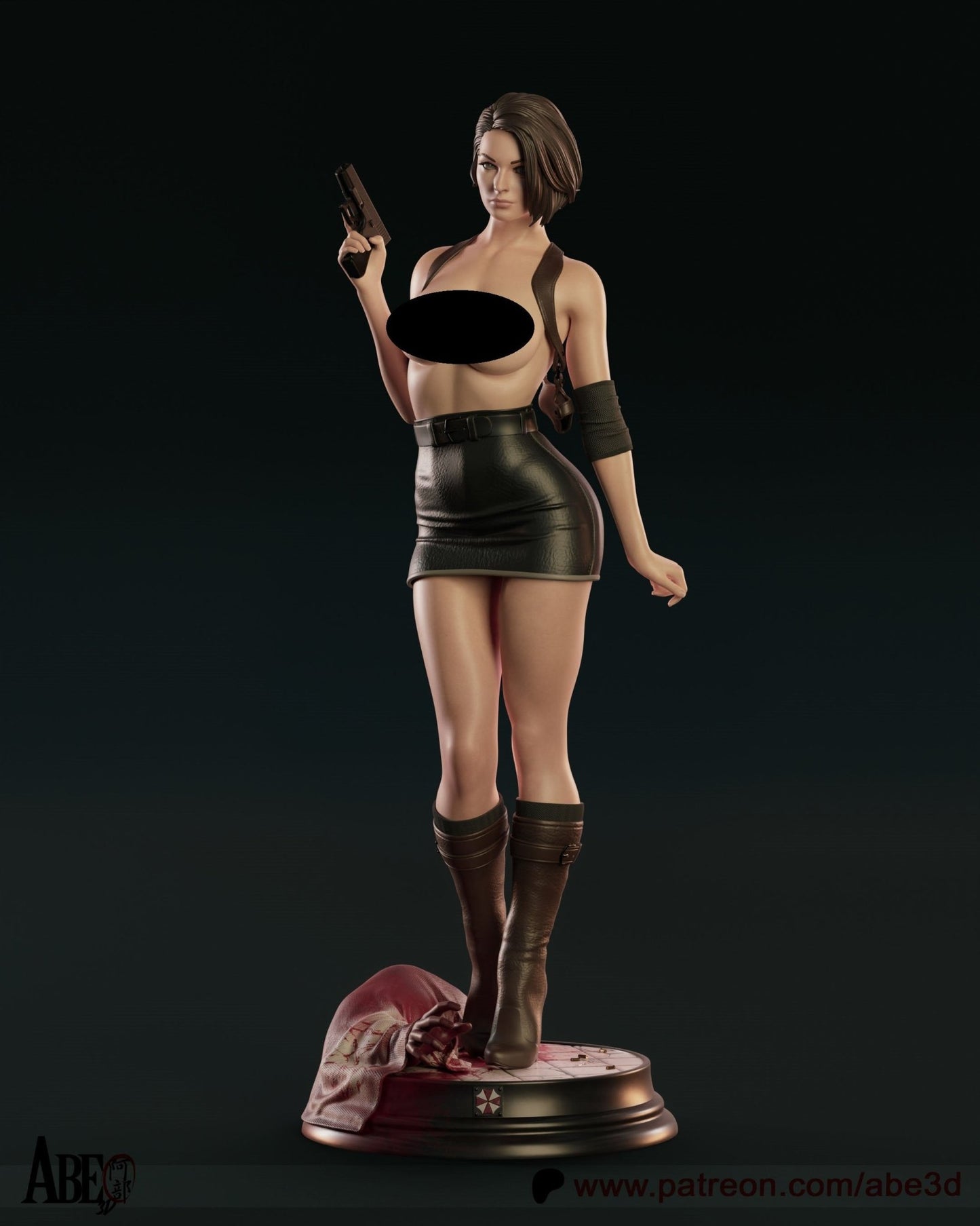 Jill Valentine - Abe3D= - Dark Forge Arts