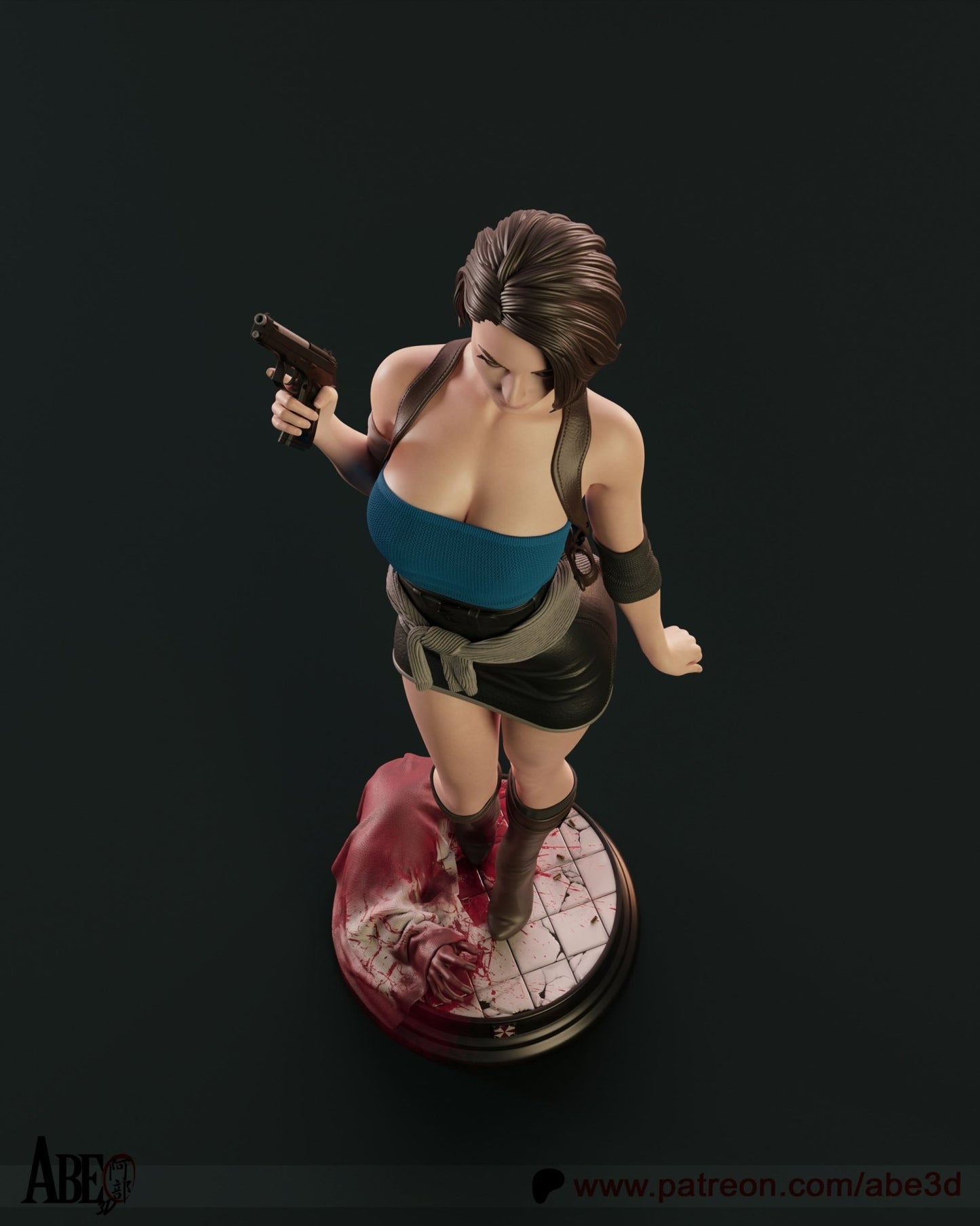 Jill Valentine - Abe3D= - Dark Forge Arts