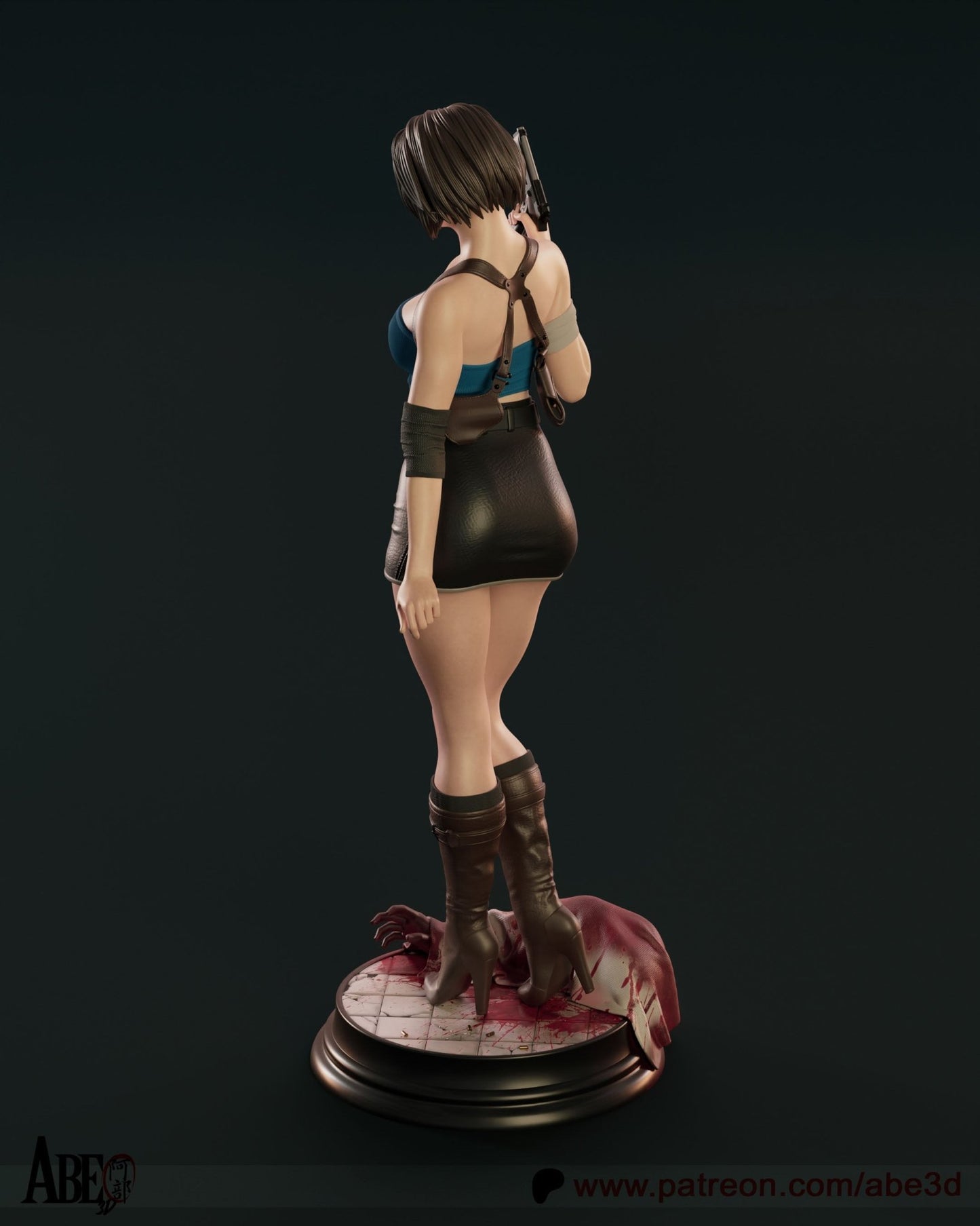 Jill Valentine - Abe3D= - Dark Forge Arts
