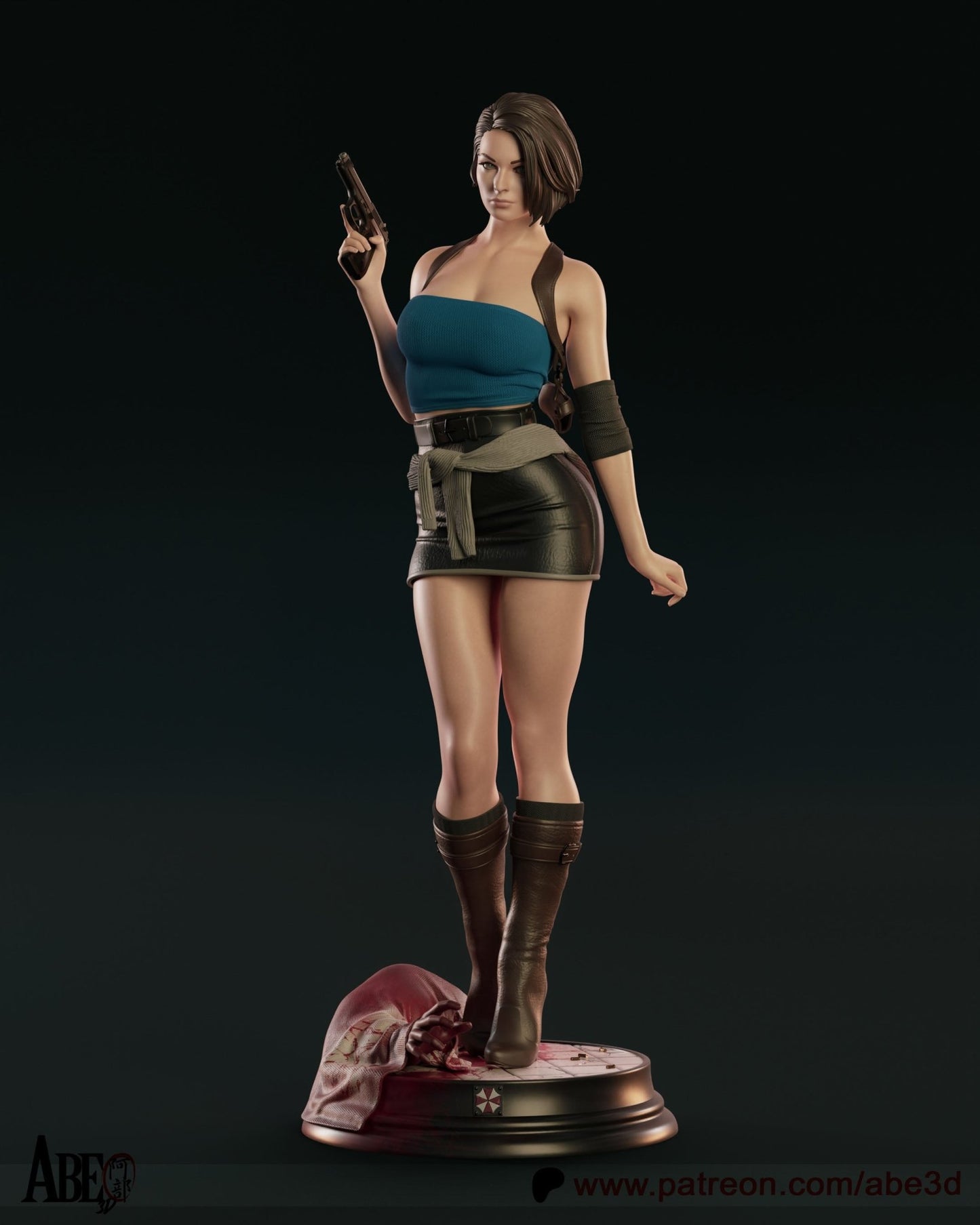 Jill Valentine - Abe3D= - Dark Forge Arts
