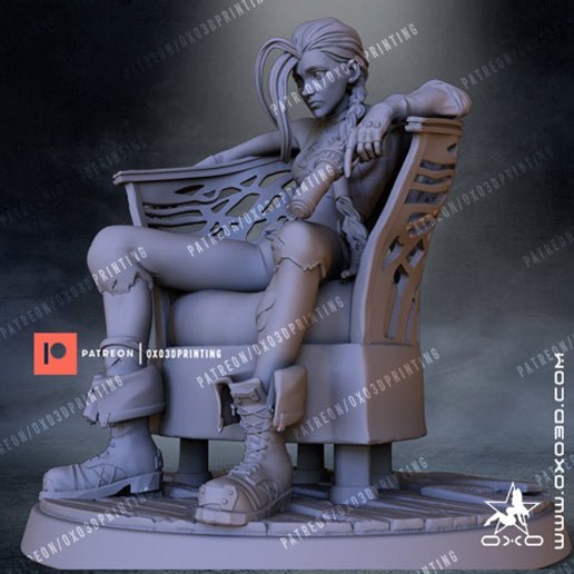 Jinx Arcane - OXO3D - Dark Forge Arts