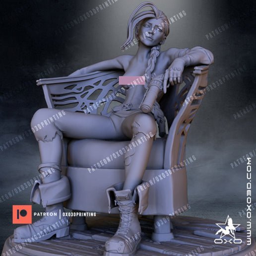 Jinx Arcane - OXO3D - Dark Forge Arts