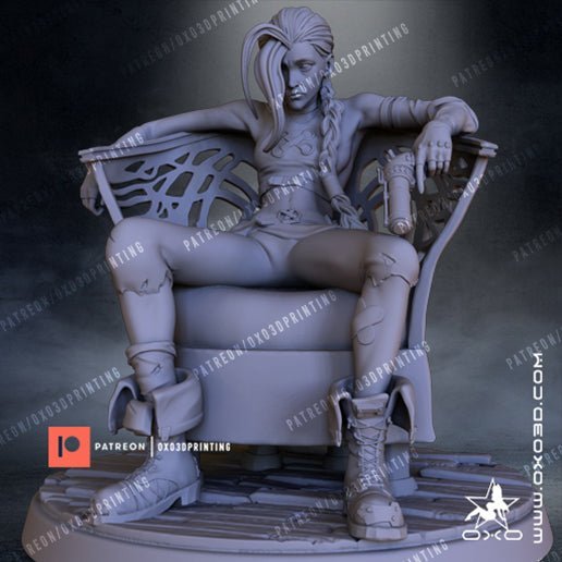 Jinx Arcane - OXO3D - Dark Forge Arts