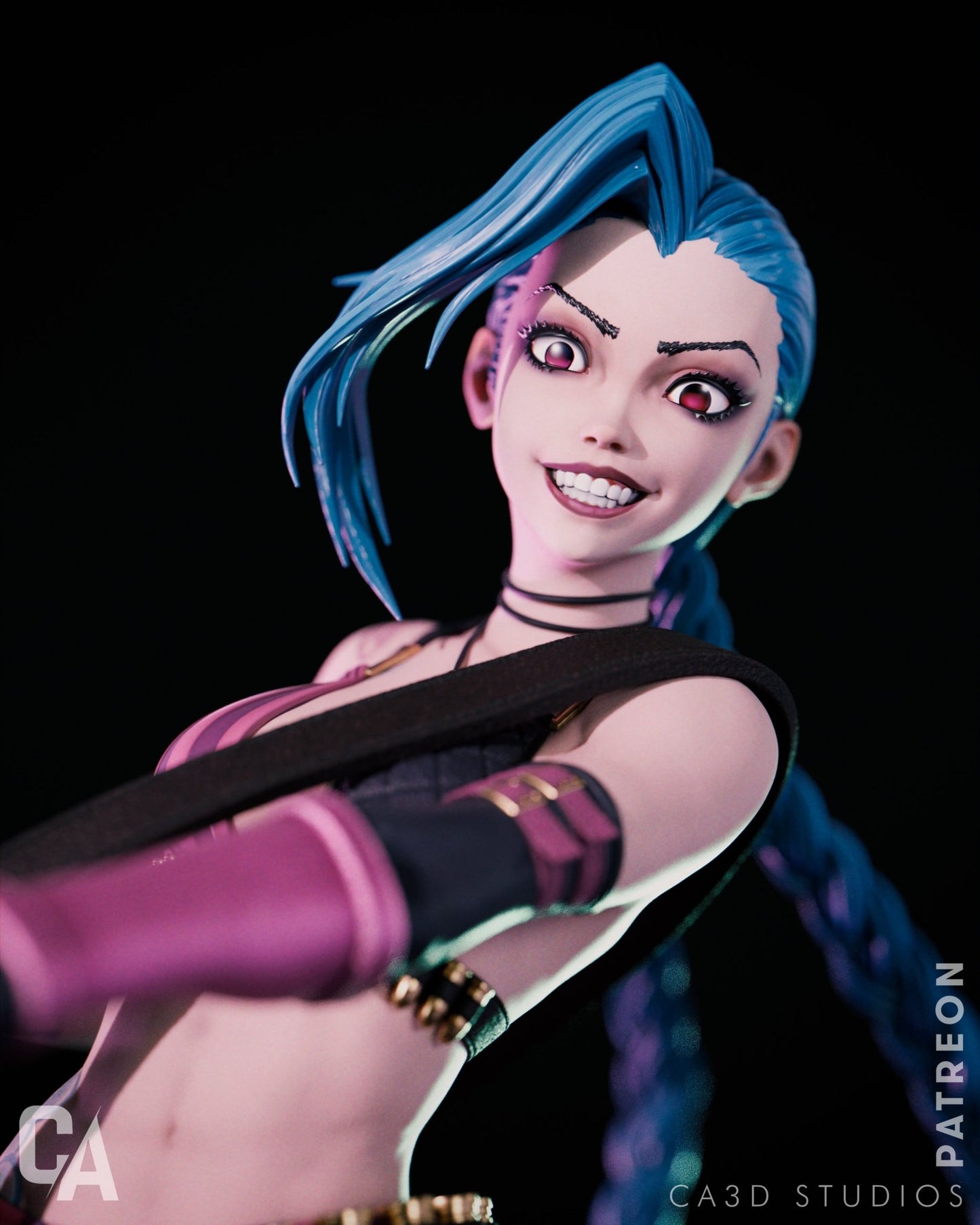 Jinx - CA 3D Studios - Dark Forge Arts
