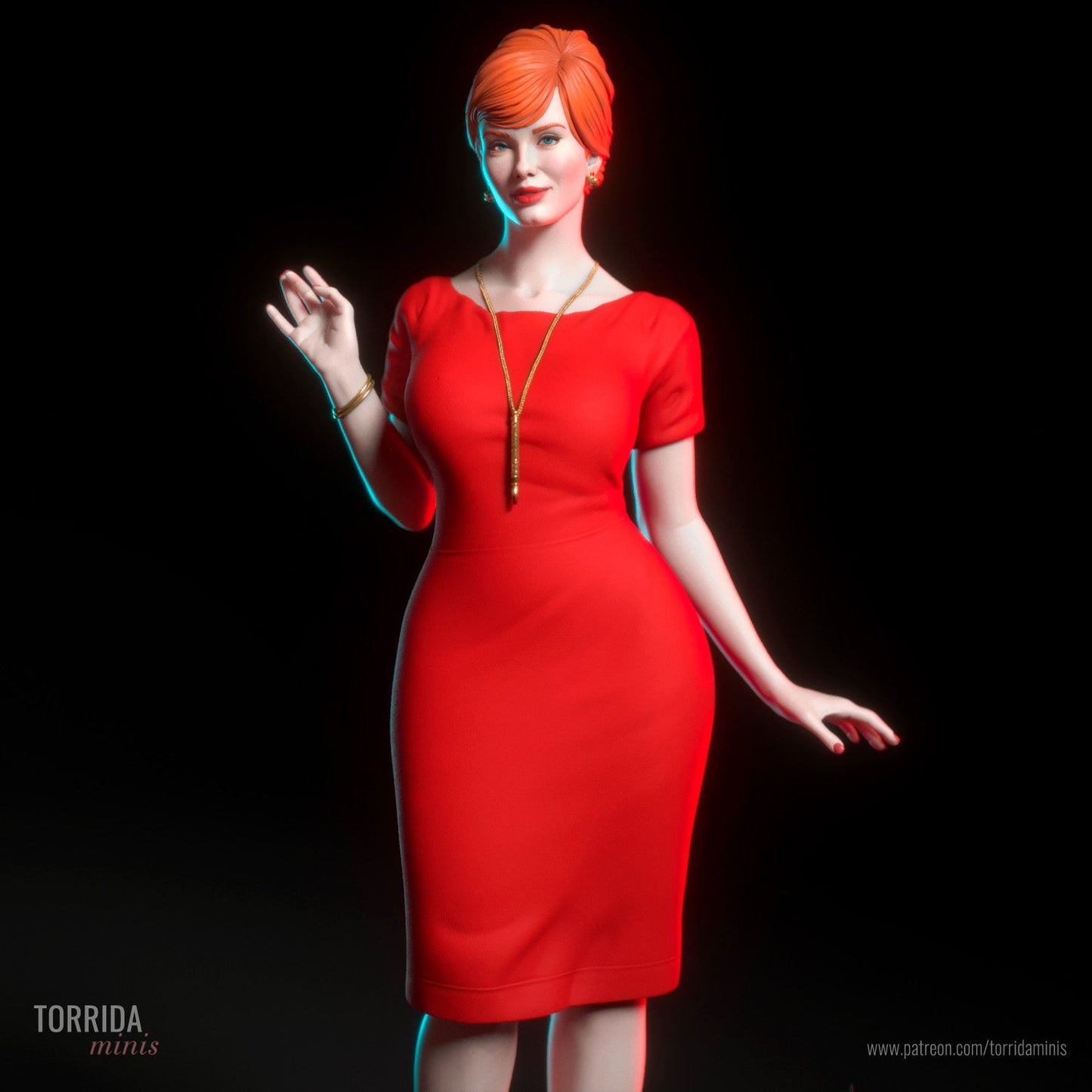 Joan Holloway - Torrida Minis - Dark Forge Arts