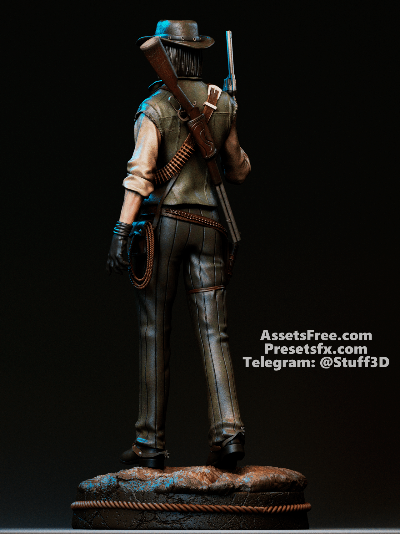 John Marston - CA 3D Studios - Dark Forge Arts