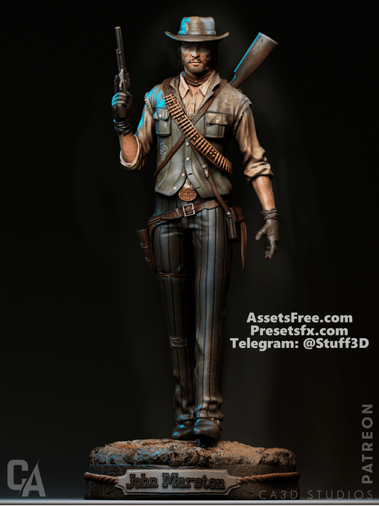 John Marston - CA 3D Studios - Dark Forge Arts