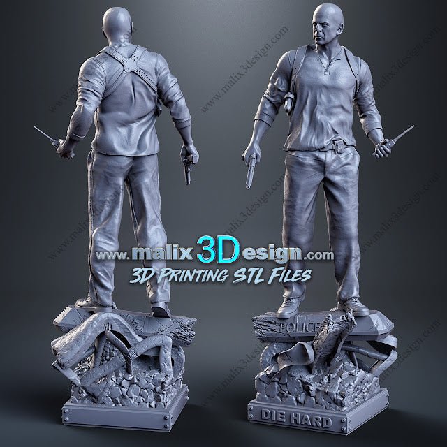 John Mcclane - Sanix3D - Dark Forge Arts