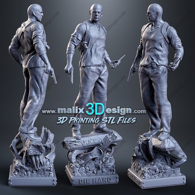 John Mcclane - Sanix3D - Dark Forge Arts