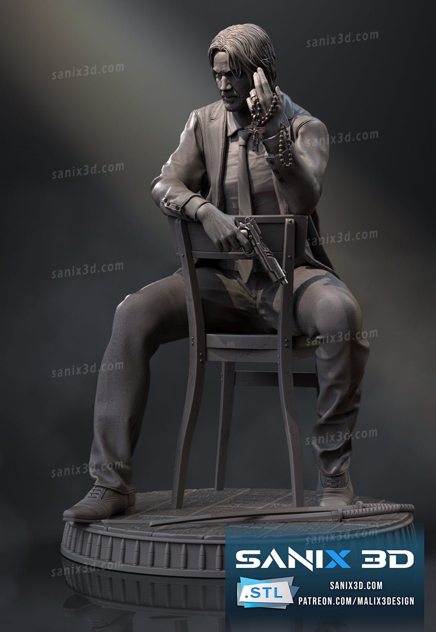John Wick - Sanix3D - Dark Forge Arts