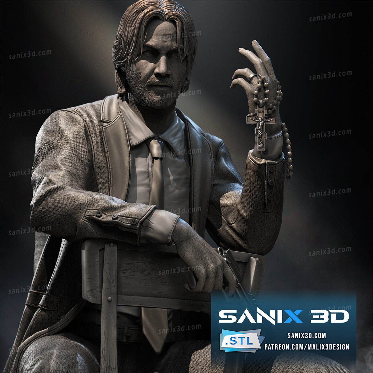 John Wick - Sanix3D - Dark Forge Arts