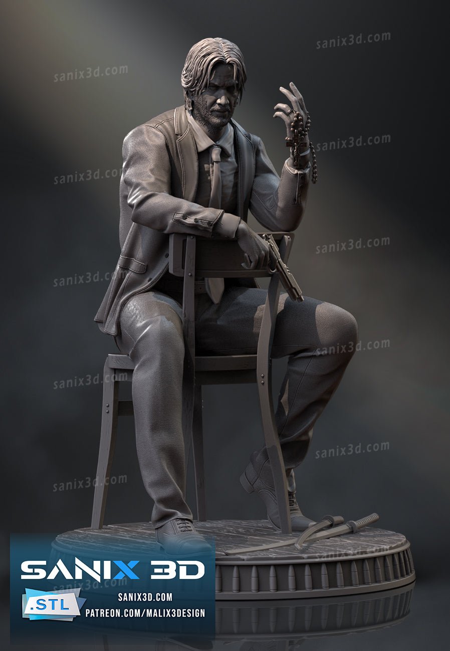 John Wick - Sanix3D - Dark Forge Arts