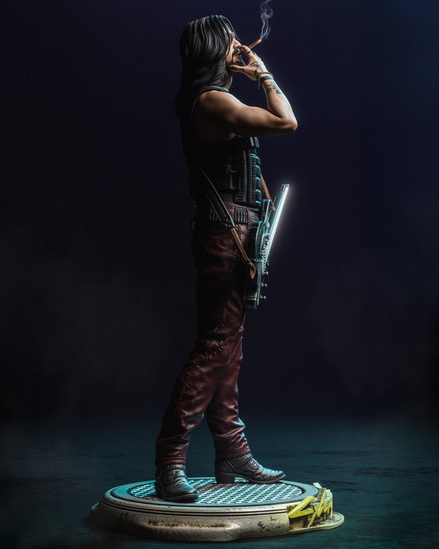 Johnny Silverhand - CA 3D Studios - Dark Forge Arts