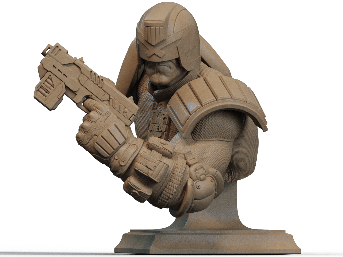 Judge Dredd - CA 3D Studios - Dark Forge Arts