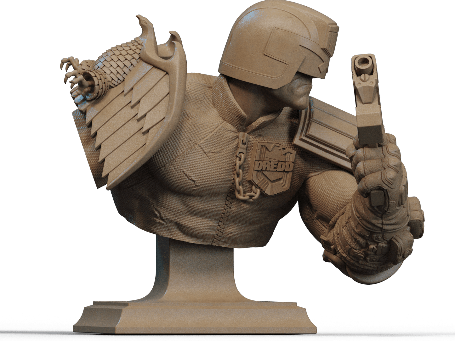 Judge Dredd - CA 3D Studios - Dark Forge Arts