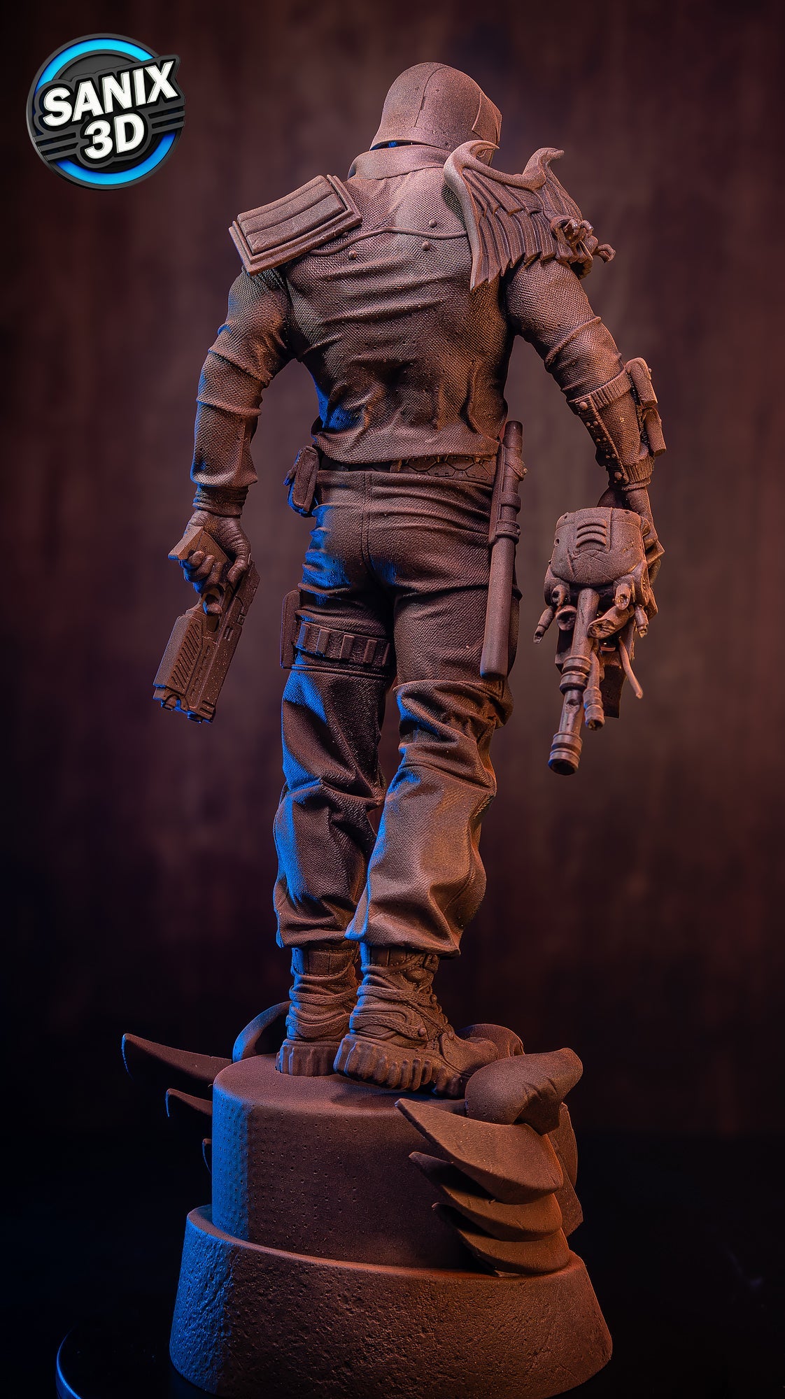 Judge Dredd - Sanix3D - Dark Forge Arts