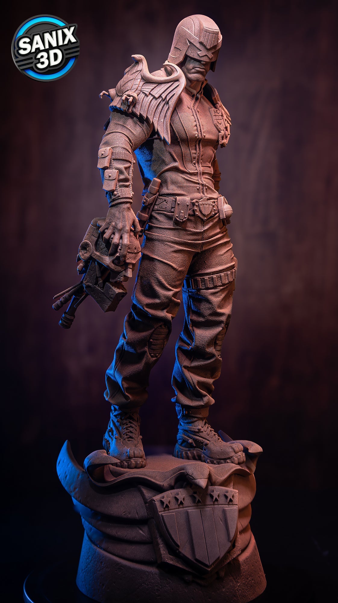 Judge Dredd - Sanix3D - Dark Forge Arts