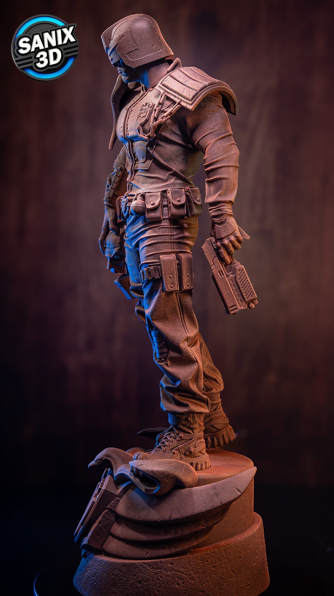 Judge Dredd - Sanix3D - Dark Forge Arts