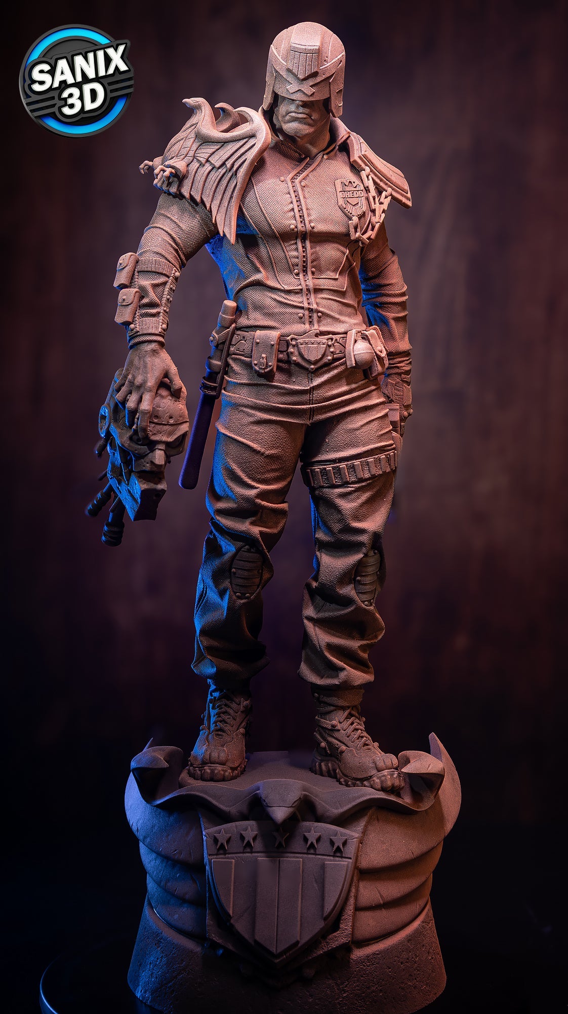 Judge Dredd - Sanix3D - Dark Forge Arts
