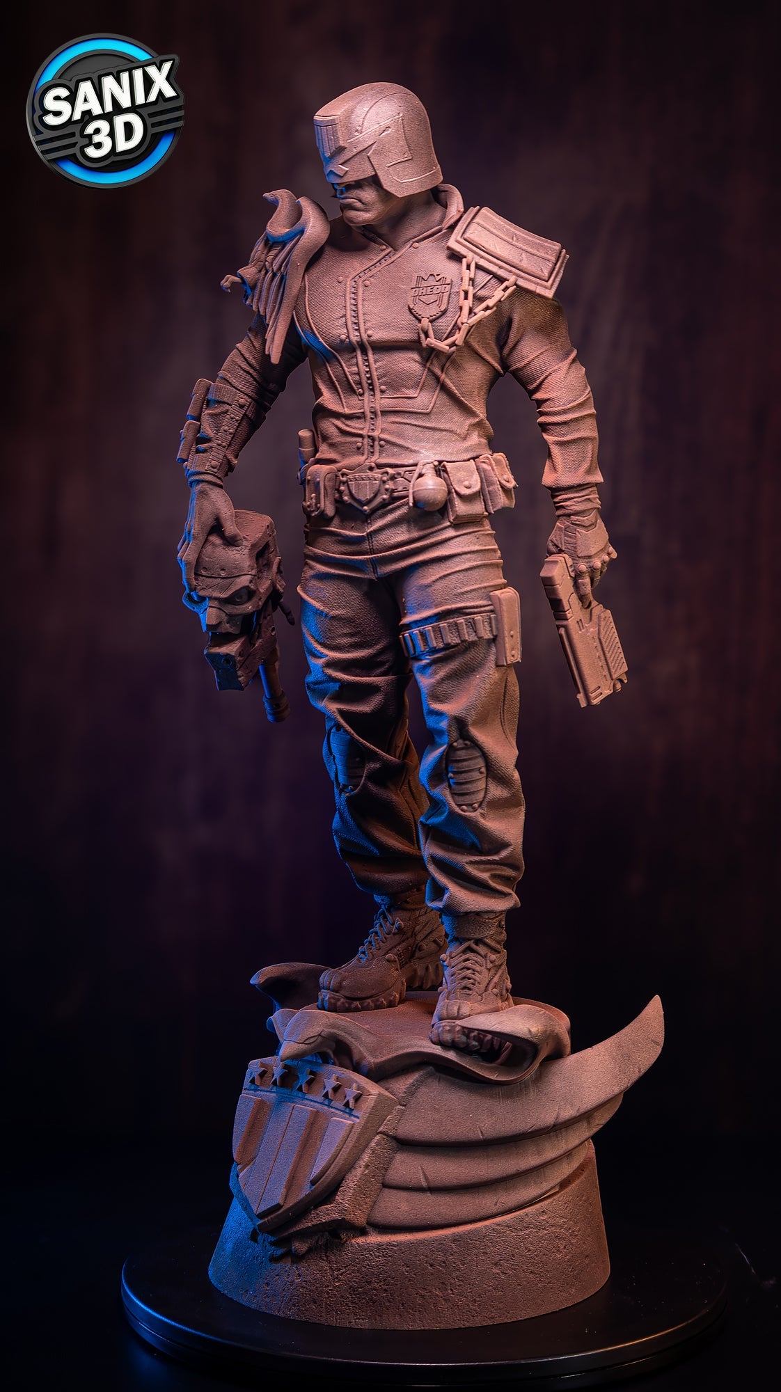 Judge Dredd - Sanix3D - Dark Forge Arts