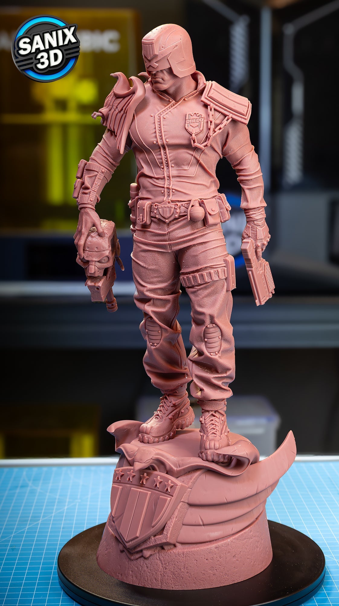 Judge Dredd - Sanix3D - Dark Forge Arts