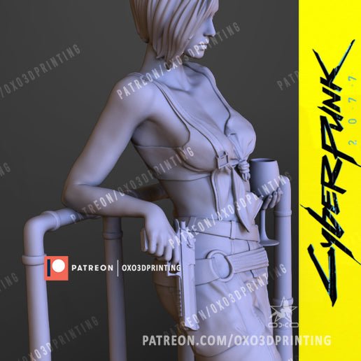 Judy Alvarez - OXO3D - Dark Forge Arts