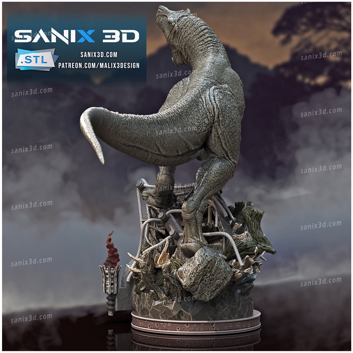 Jurassic Park - Sanix3D - Dark Forge Arts