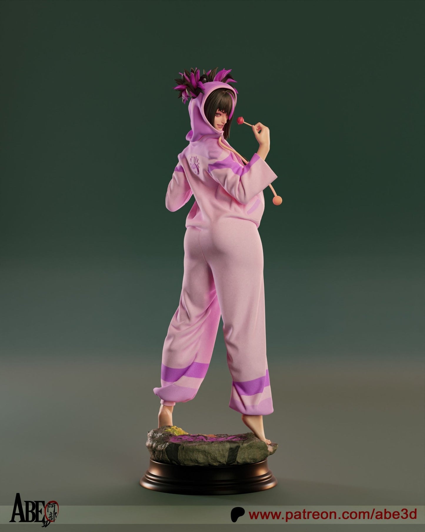 Juri Han Pajamas - Abe3D - Dark Forge Arts