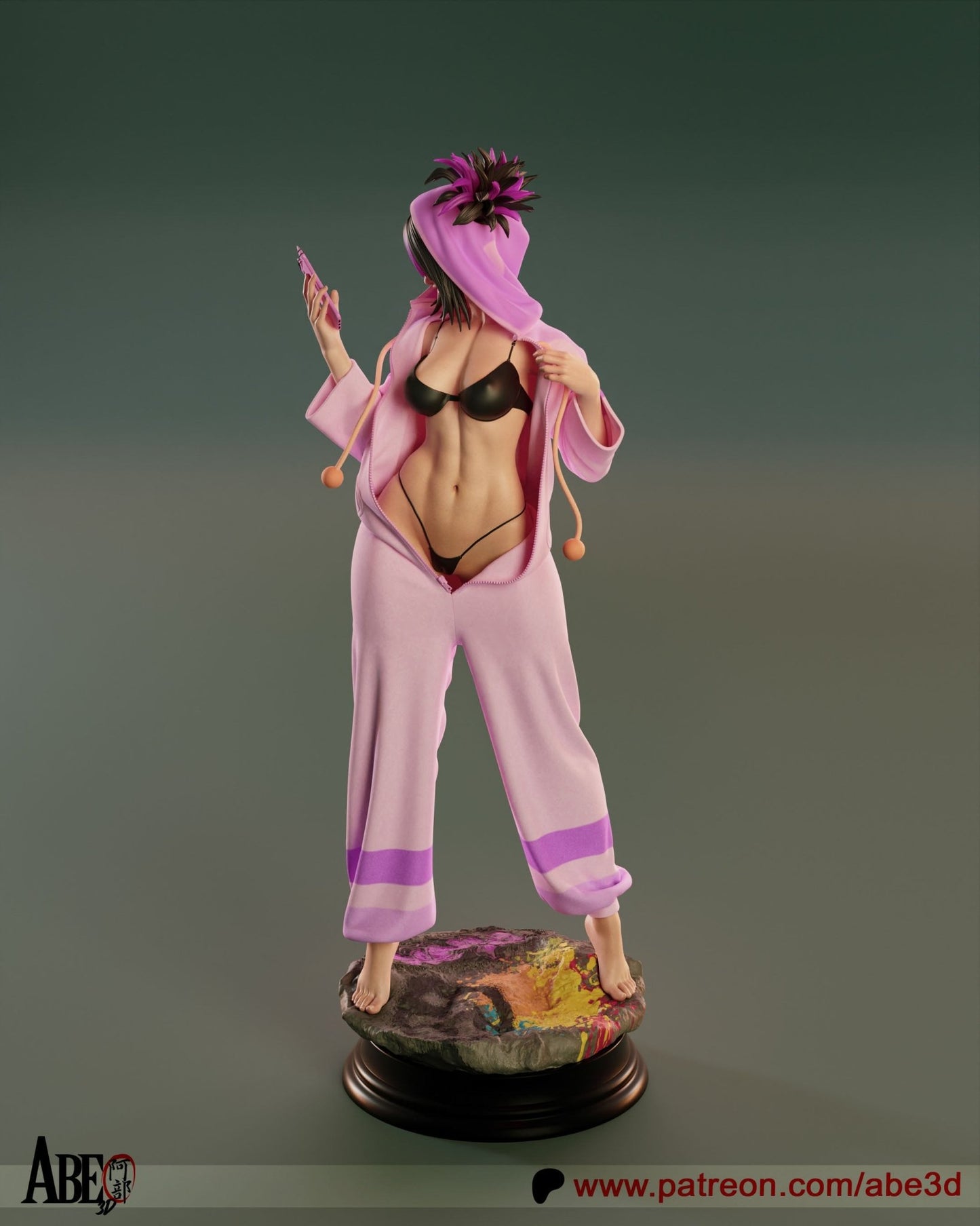 Juri Han Pajamas - Abe3D - Dark Forge Arts