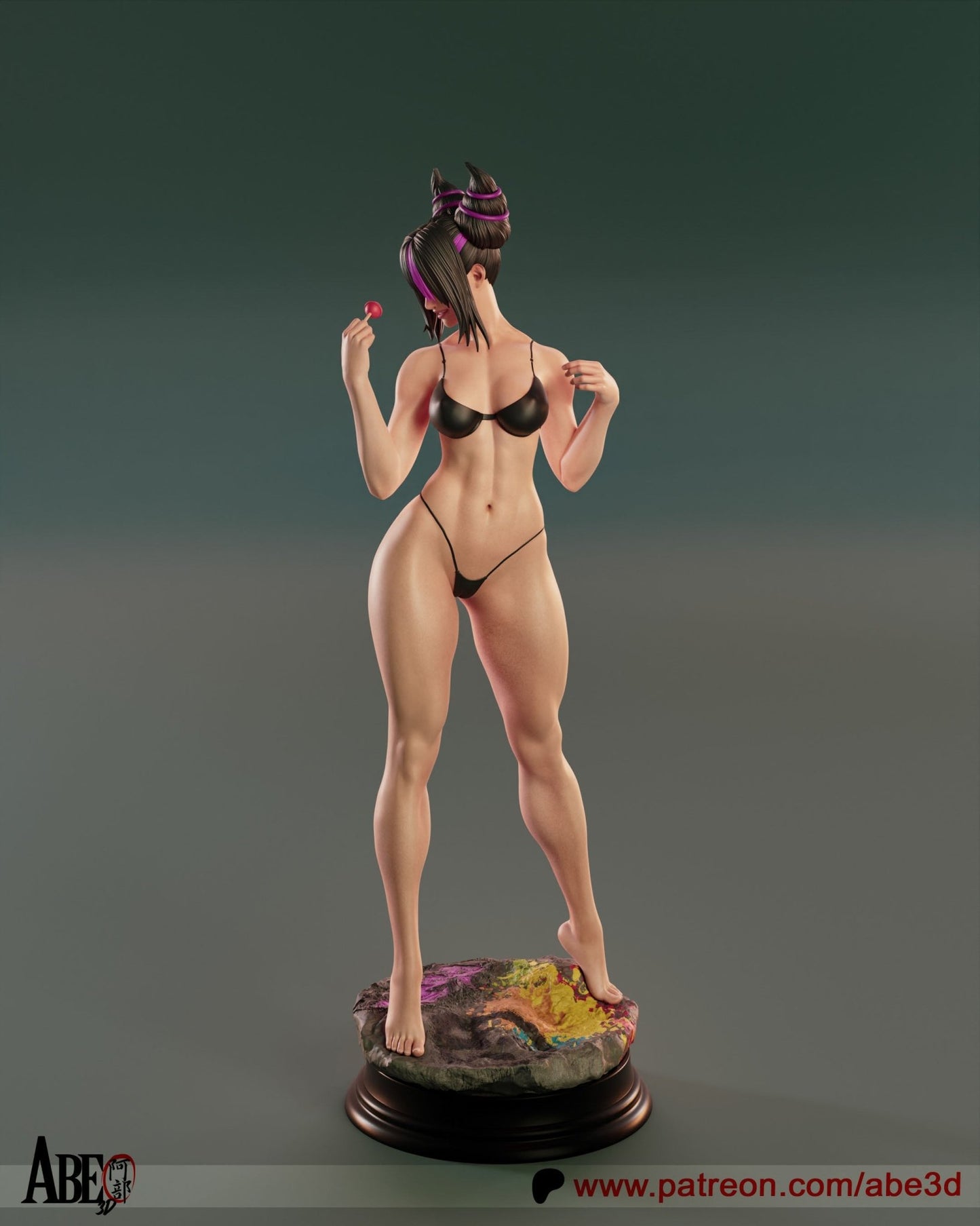 Juri Han Pajamas - Abe3D - Dark Forge Arts