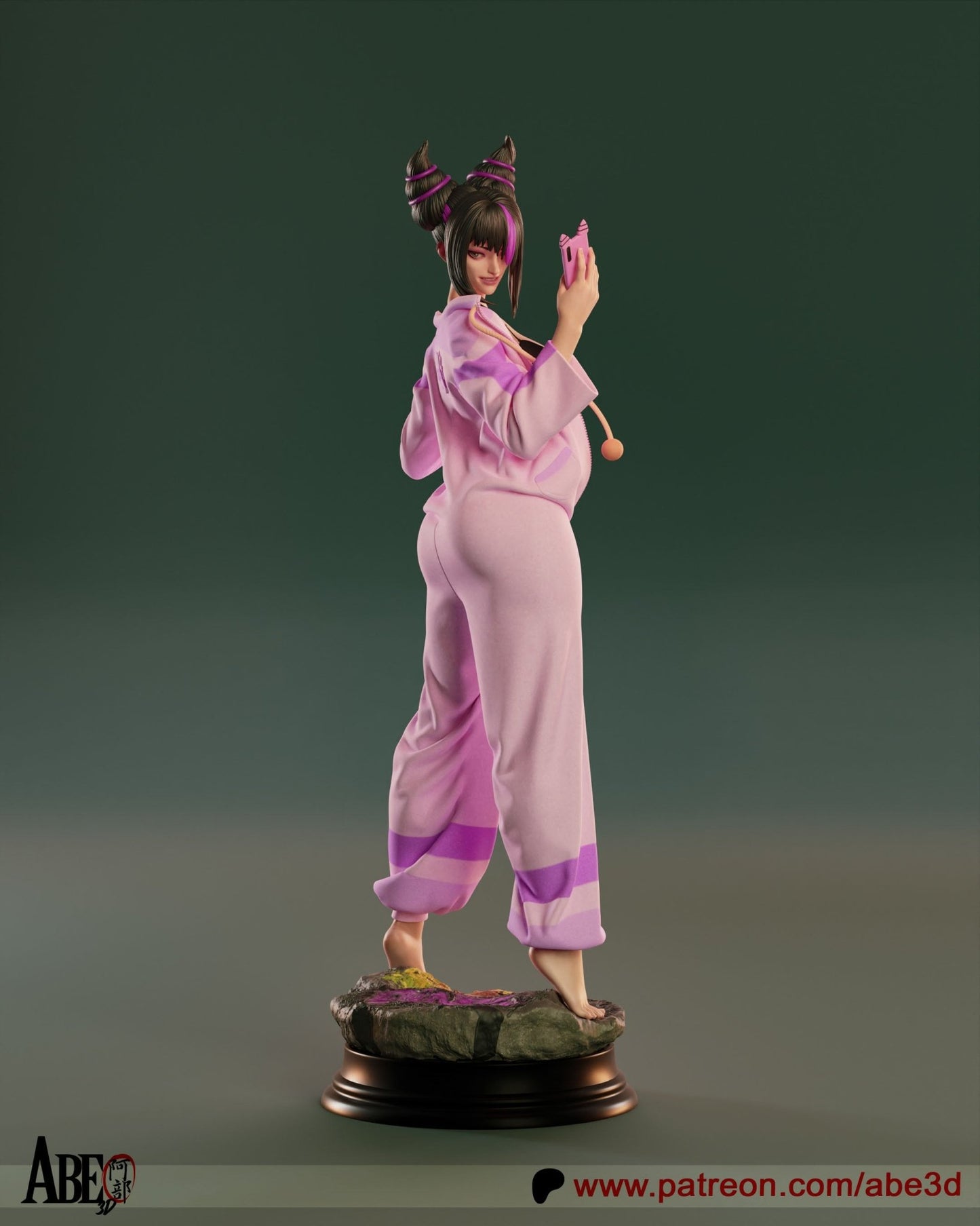 Juri Han Pajamas - Abe3D - Dark Forge Arts